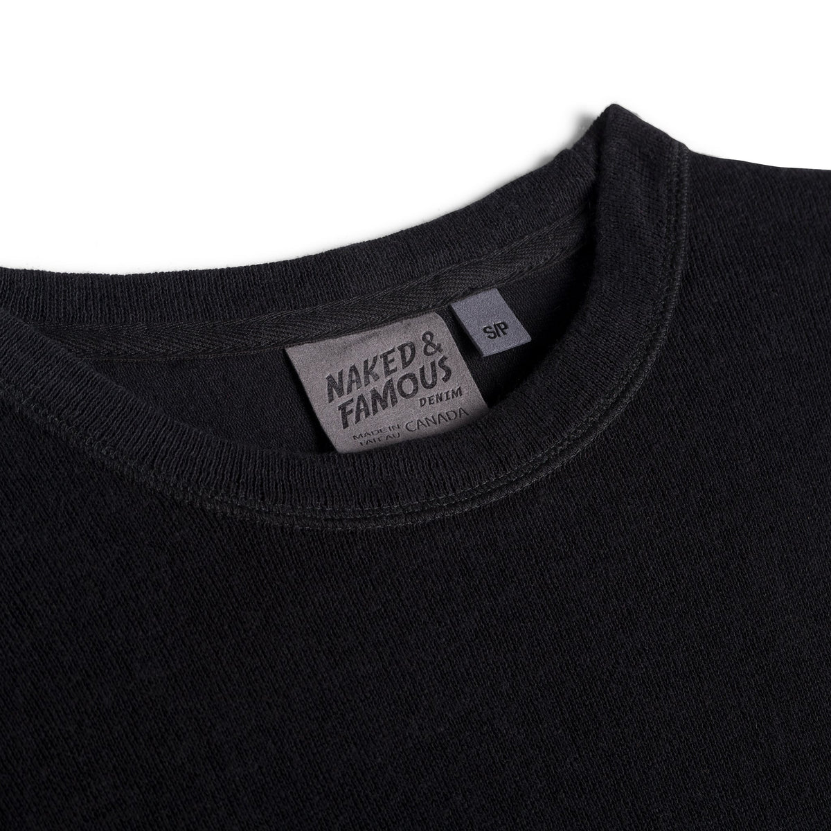 Weekend Crew - Vintage Doubleface - Black