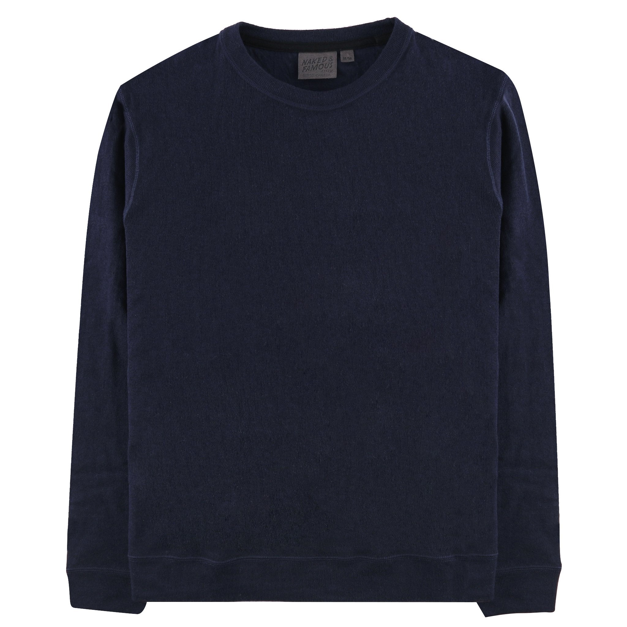 Slim Crew - Vintage Doubleface - Navy Media 1 of 2