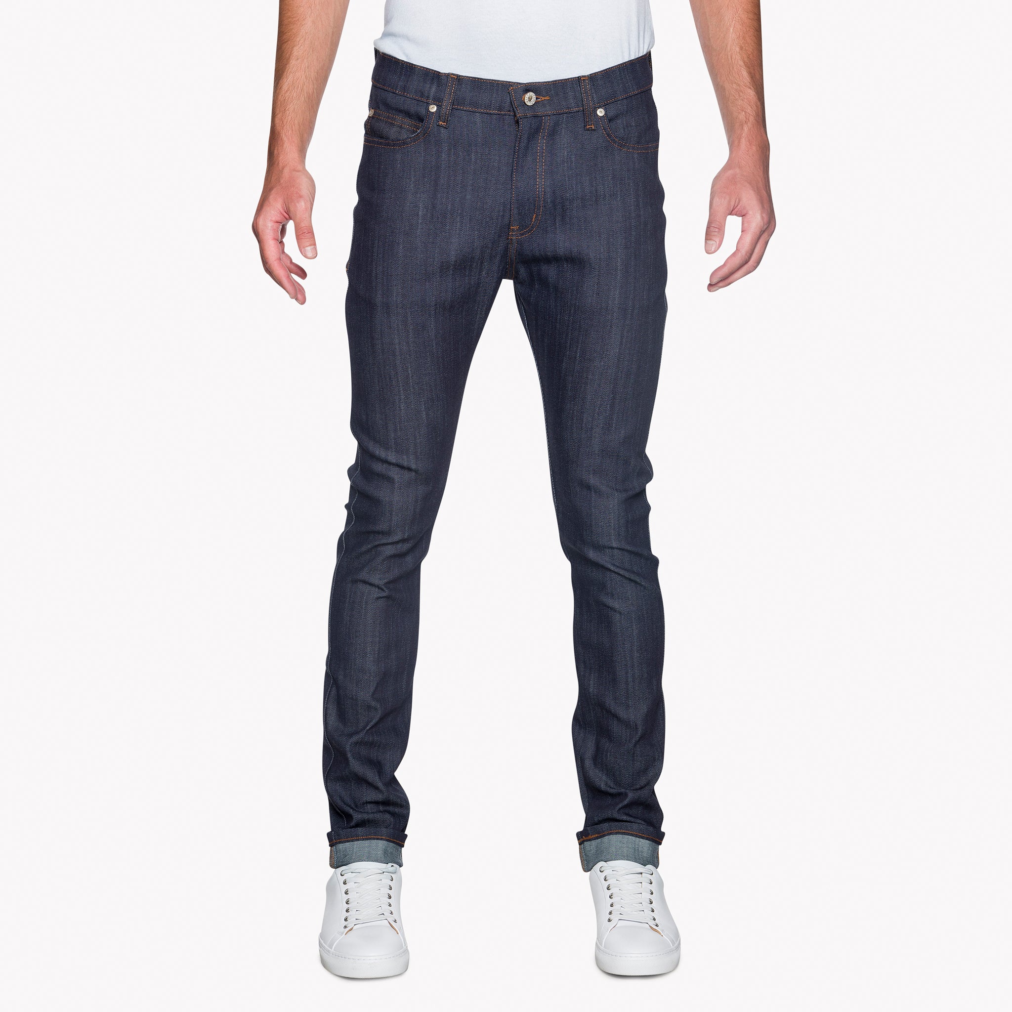 Stacked Guy - Indigo Power Stretch | Naked & Famous Denim