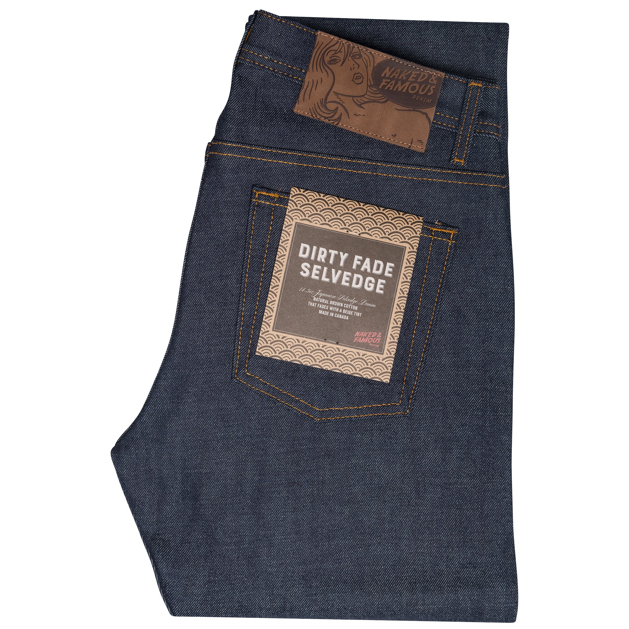 Weird Guy - Dirty Fade Selvedge | Naked & Famous Denim