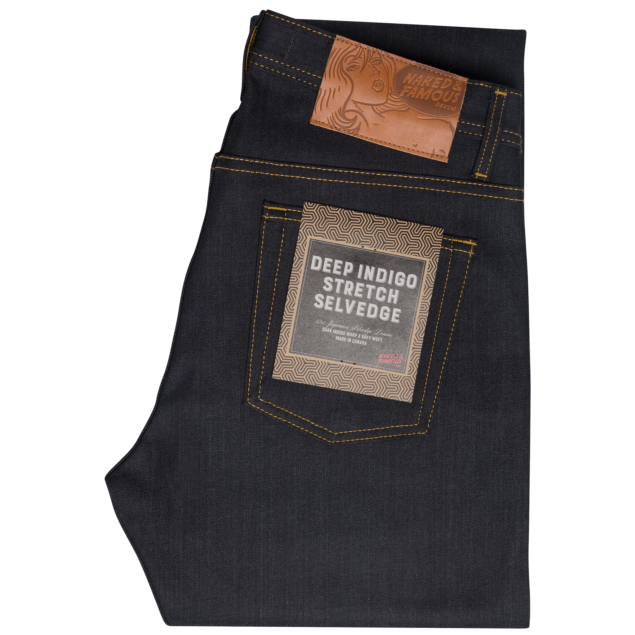 Weird Guy - Deep Indigo Stretch Selvedge | Naked & Famous Denim