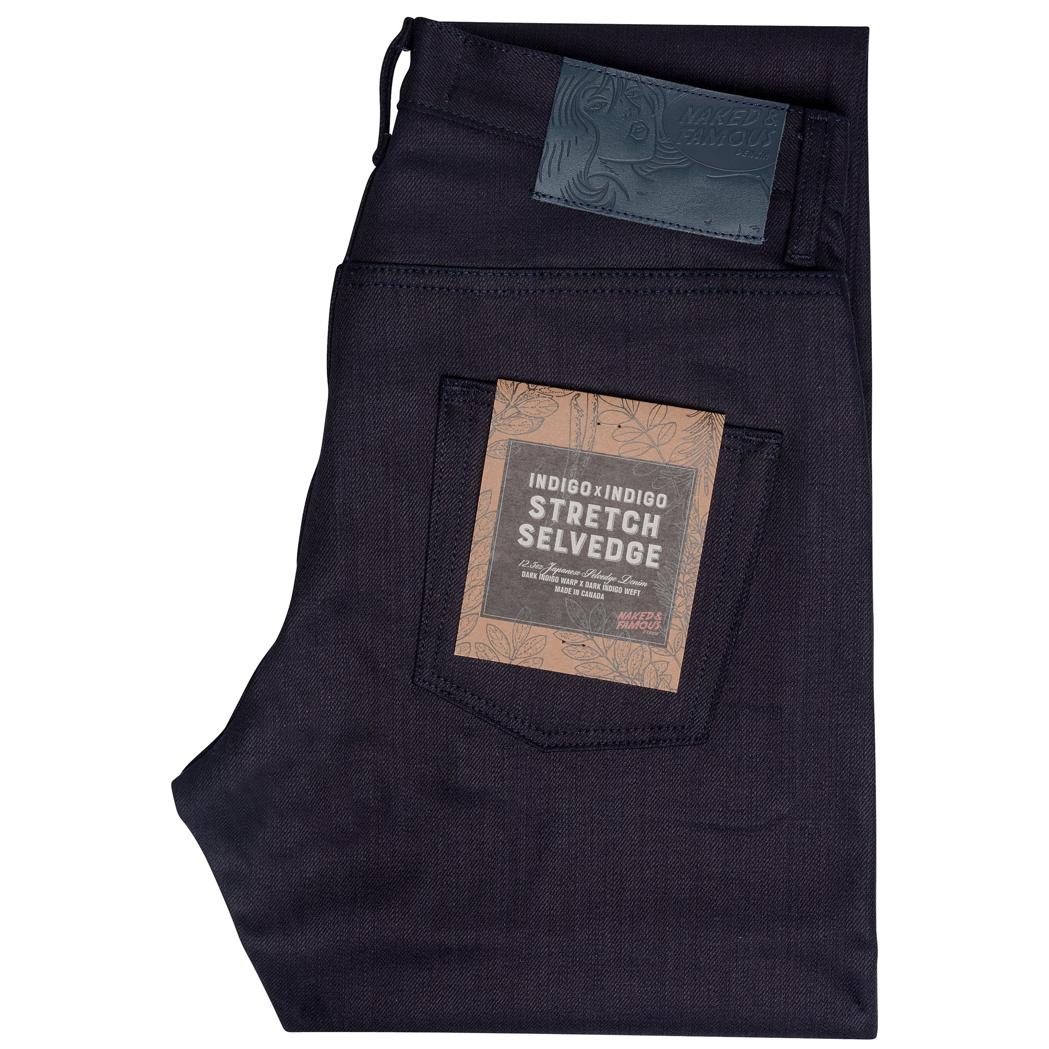 Easy Guy - Indigo x Indigo Stretch Selvedge | Naked & Famous Denim