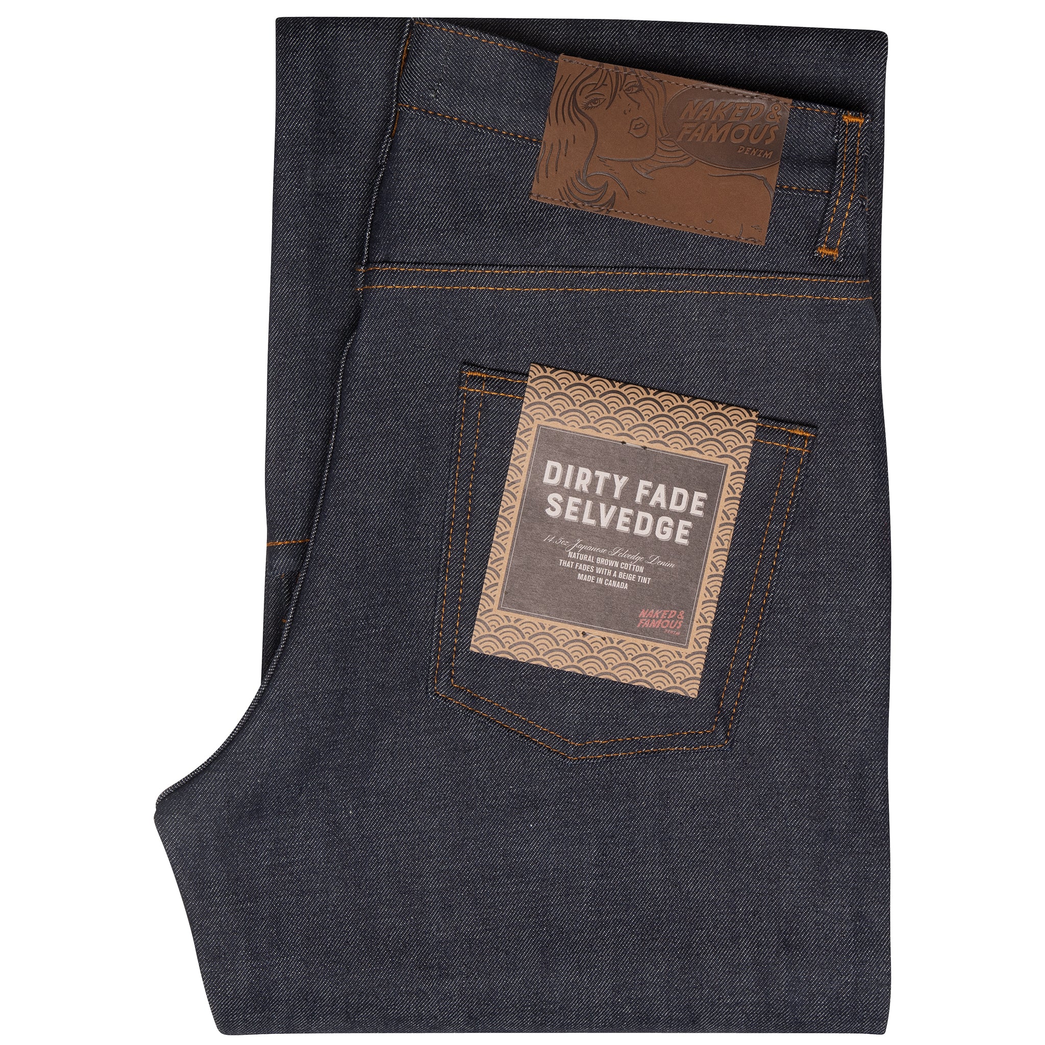 Strong Guy - Dirty Fade Selvedge | Naked & Famous Denim