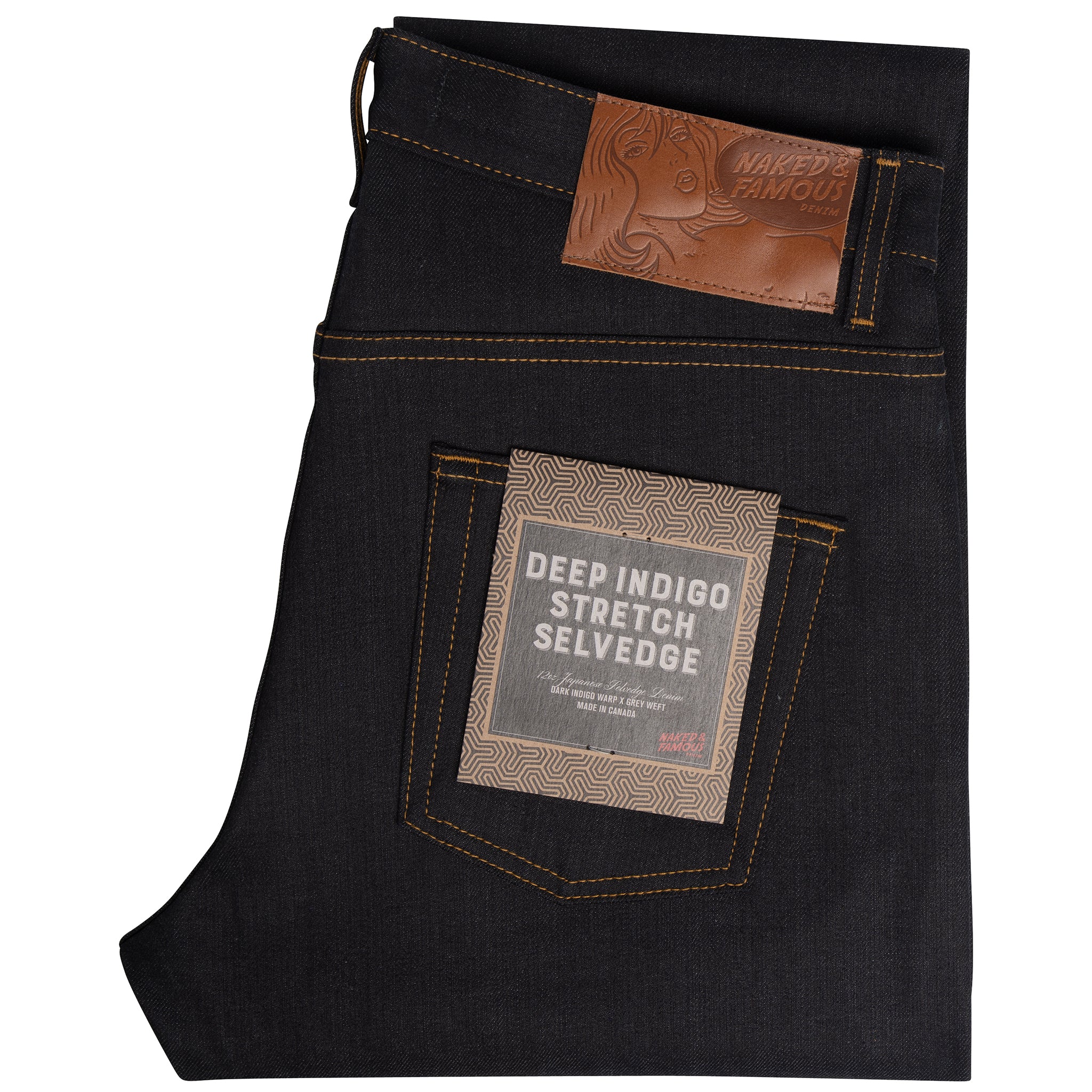 Easy Guy - Deep Indigo Stretch Selvedge | Naked & Famous Denim