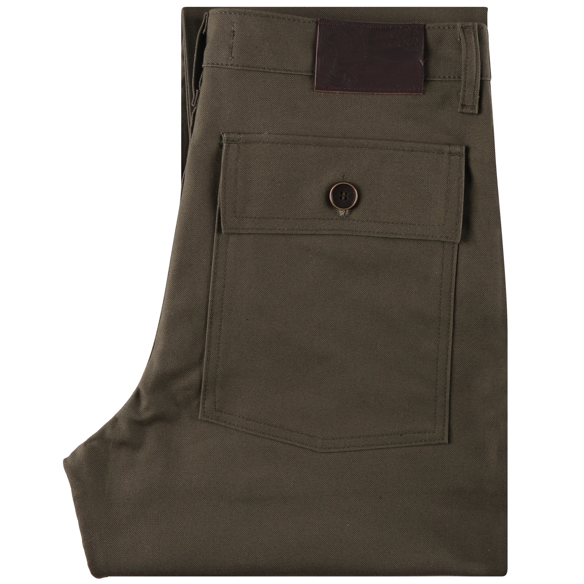 Work Pant - Green Canvas - main