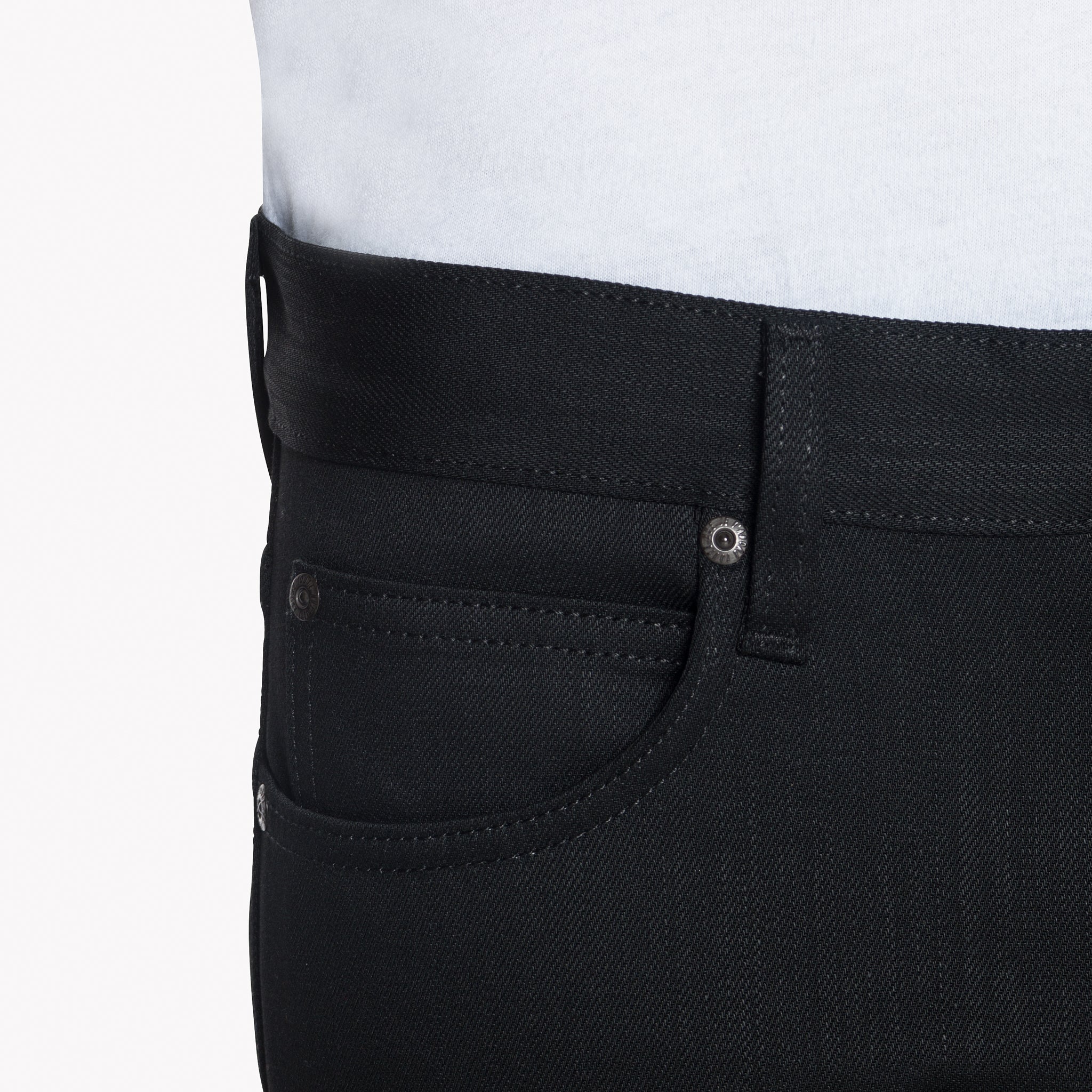 Super Guy - Black Cashmere | Naked & Famous Denim
