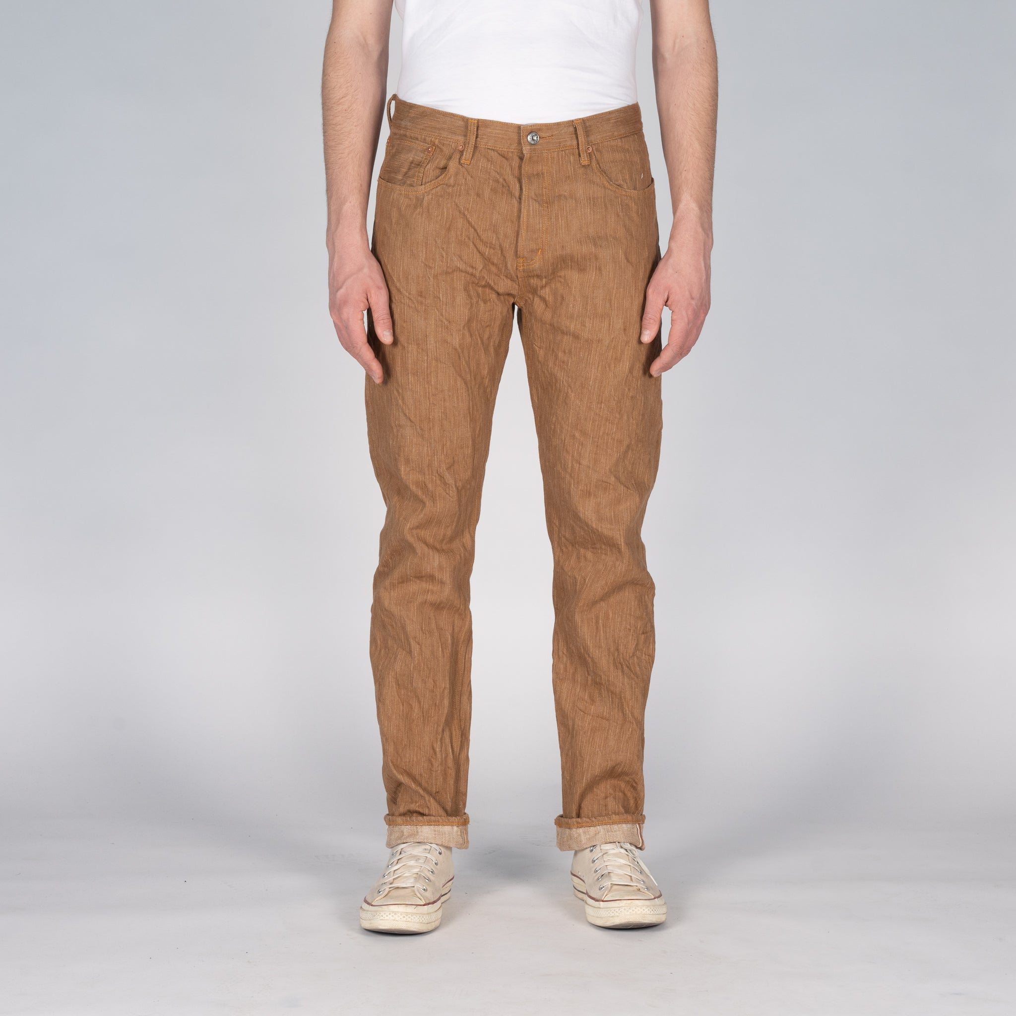  Weird Guy - MIJ11 - Tokushima Intangible Cultural Treasure Hand Dyed Kakishibu Selvedge