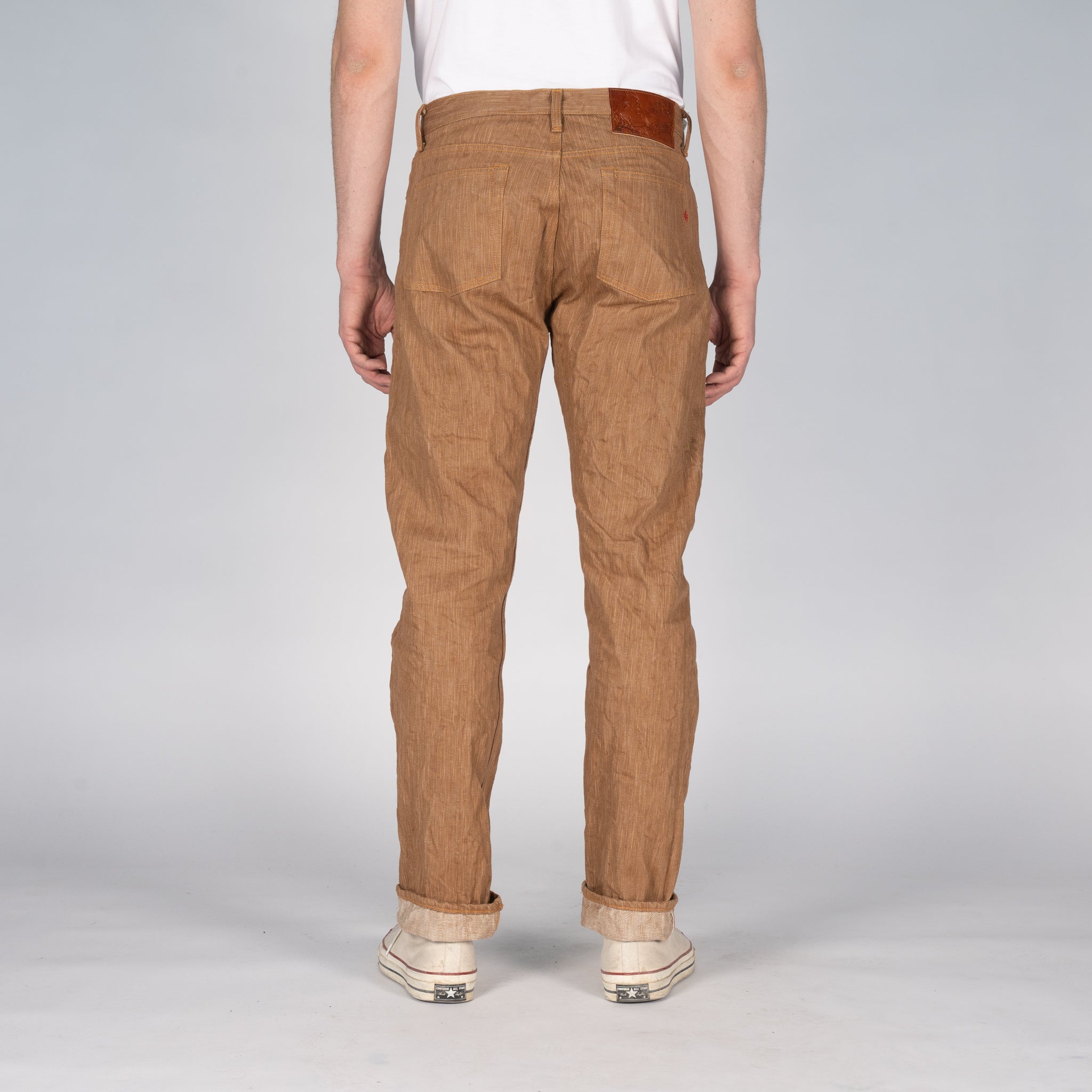  Weird Guy - MIJ11 - Tokushima Intangible Cultural Treasure Hand Dyed Kakishibu Selvedge
