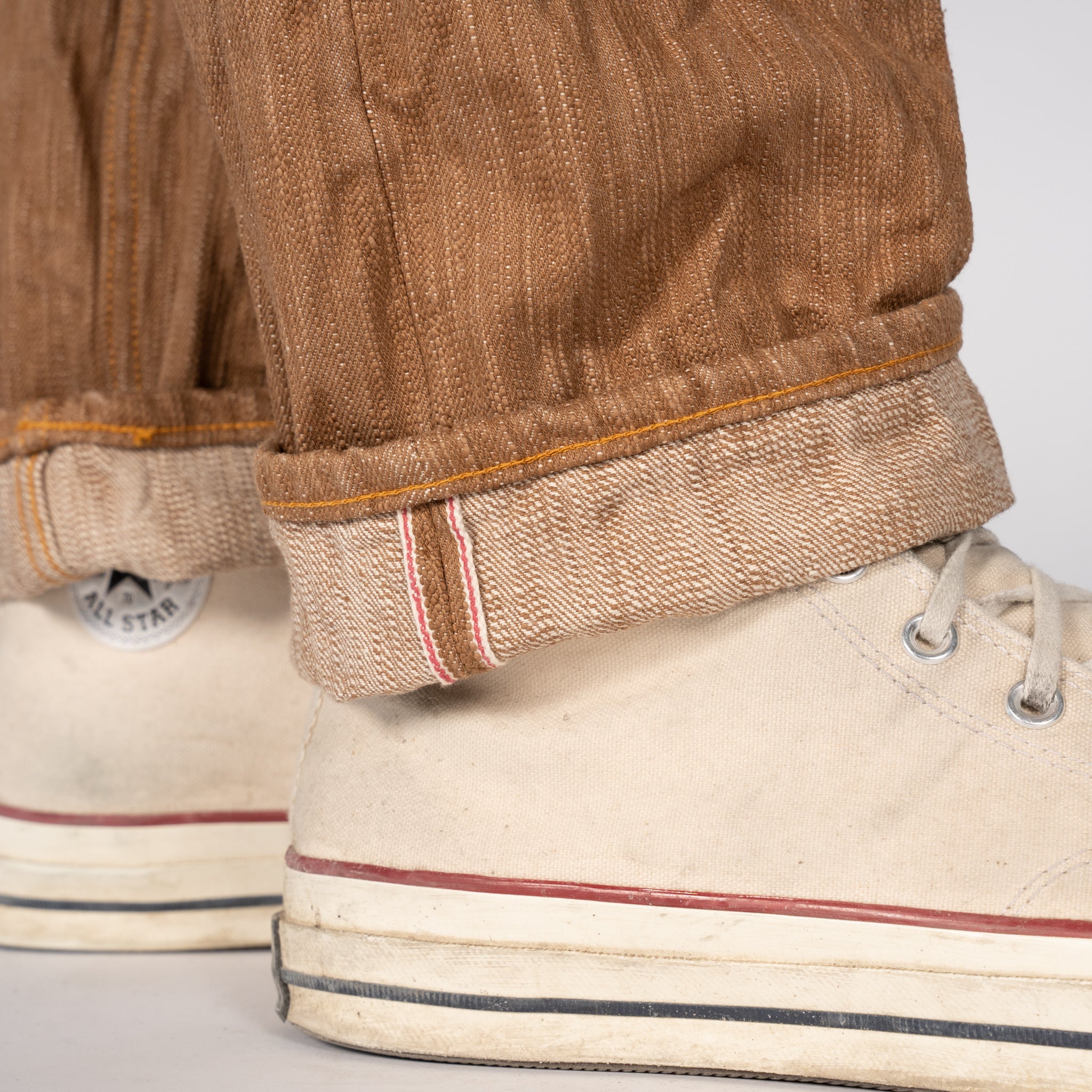  Weird Guy - MIJ11 - Tokushima Intangible Cultural Treasure Hand Dyed Kakishibu Selvedge