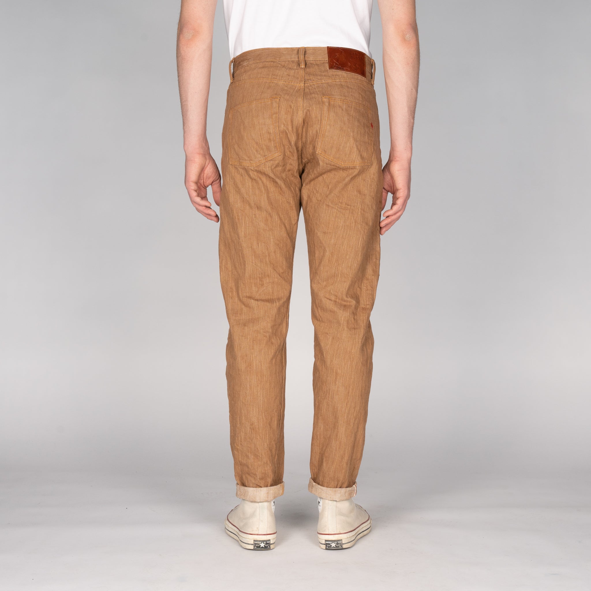 Weird Guy - MIJ11 - Tokushima Intangible Cultural Treasure Hand Dyed Kakishibu Selvedge