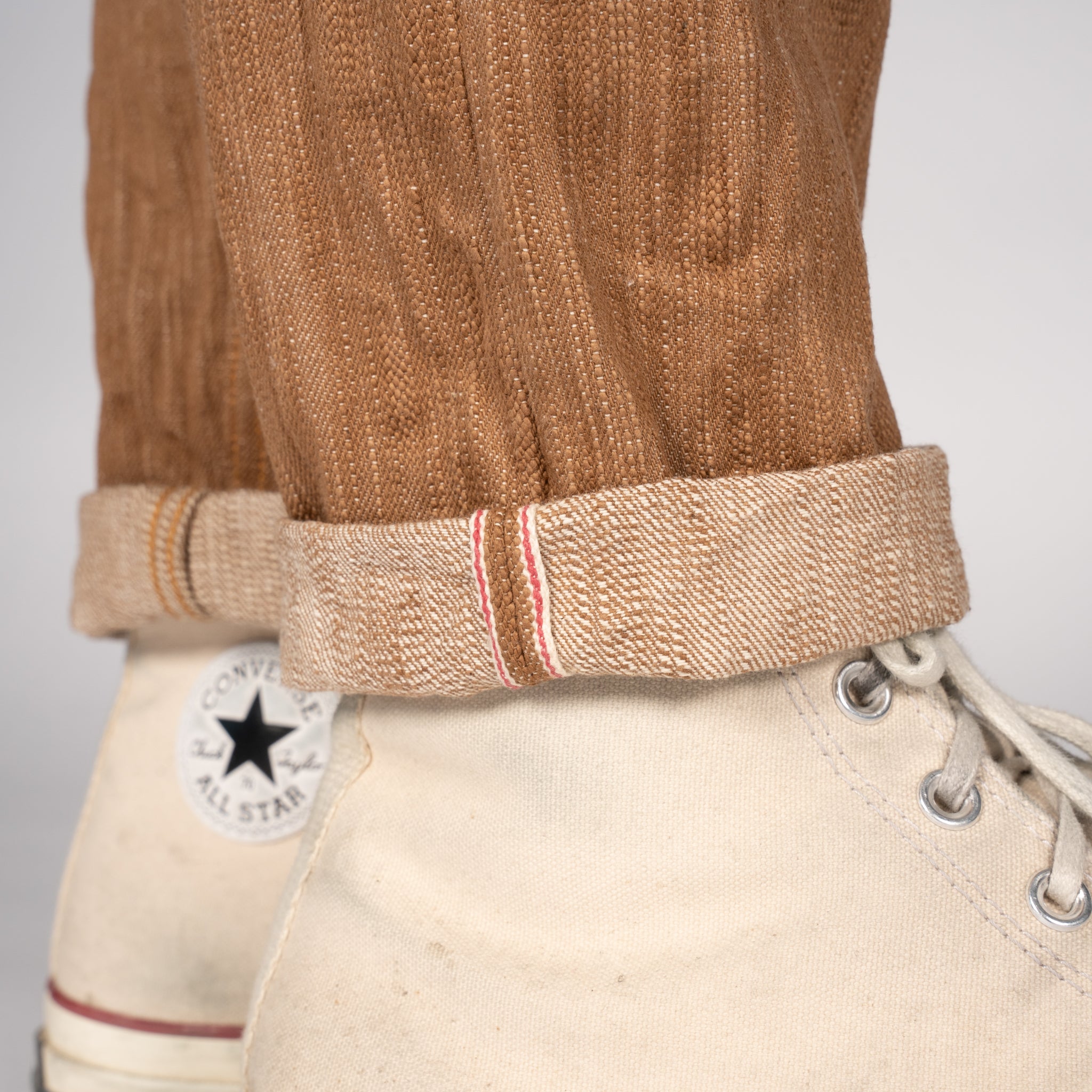  Weird Guy - MIJ11 - Tokushima Intangible Cultural Treasure Hand Dyed Kakishibu Selvedge