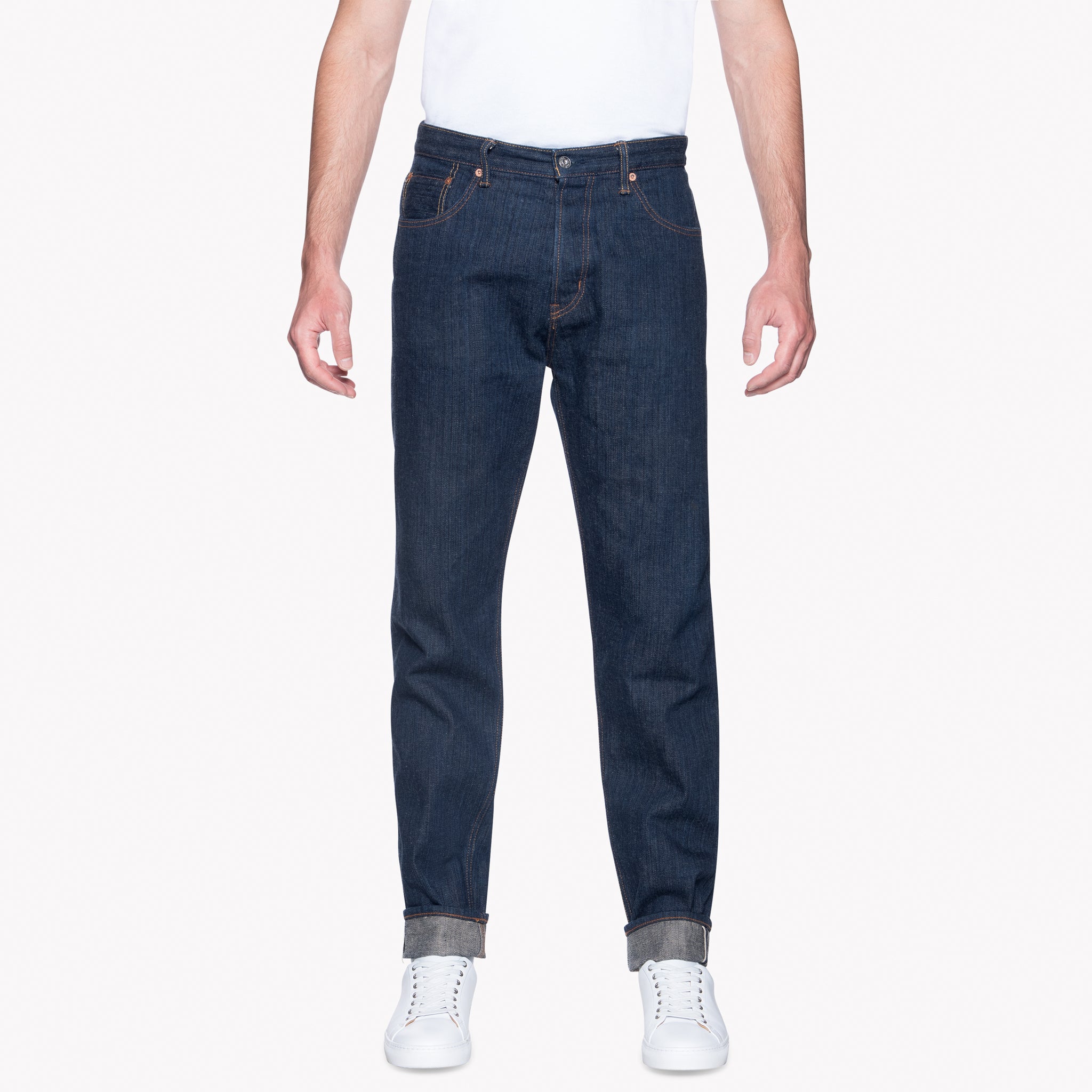 Easy Guy - MIJ9 - "Tennen Ai" Natural Indigo Slub Selvedge | Naked & Famous Denim