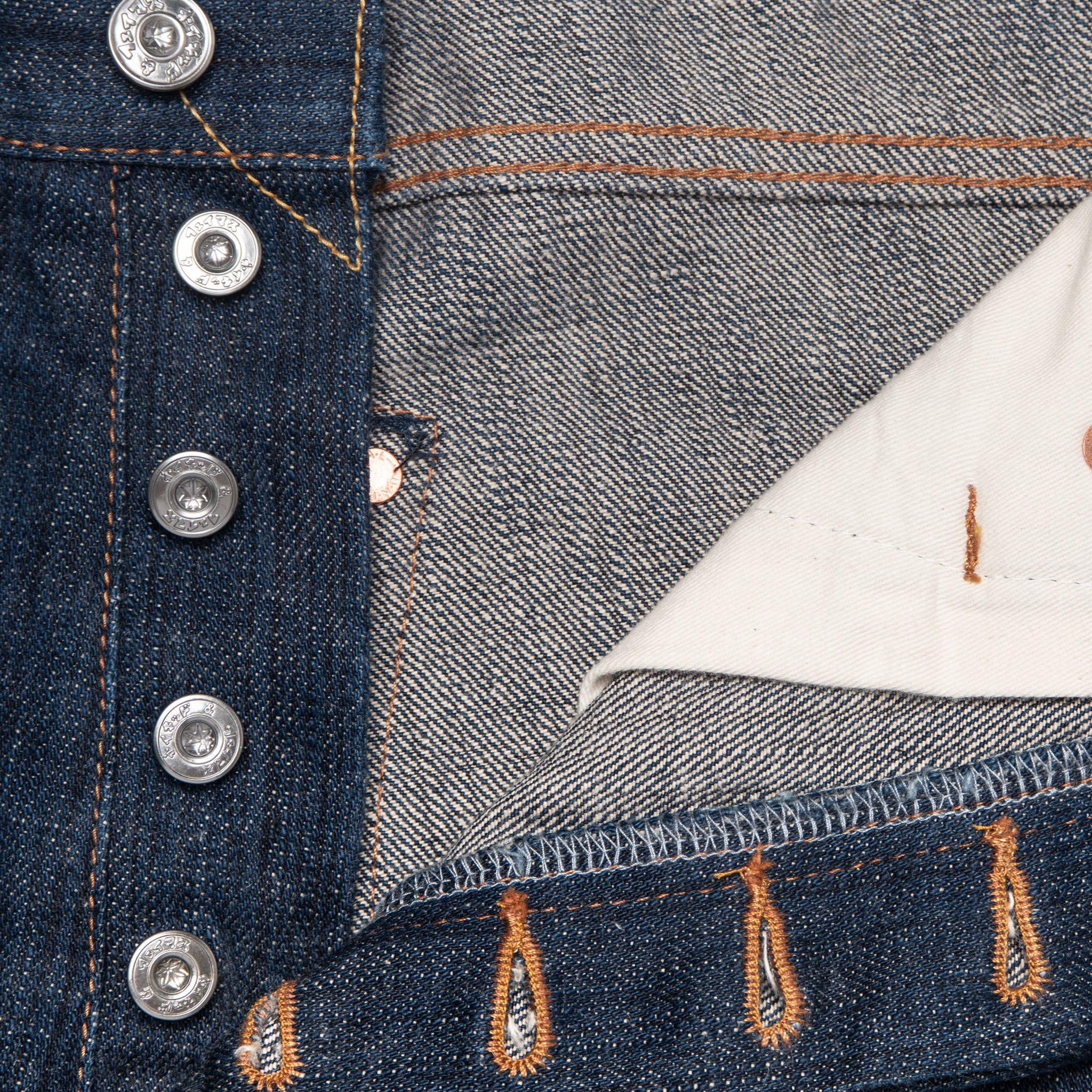 Easy Guy - MIJ9 - "Tennen Ai" Natural Indigo Slub Selvedge | Naked & Famous Denim