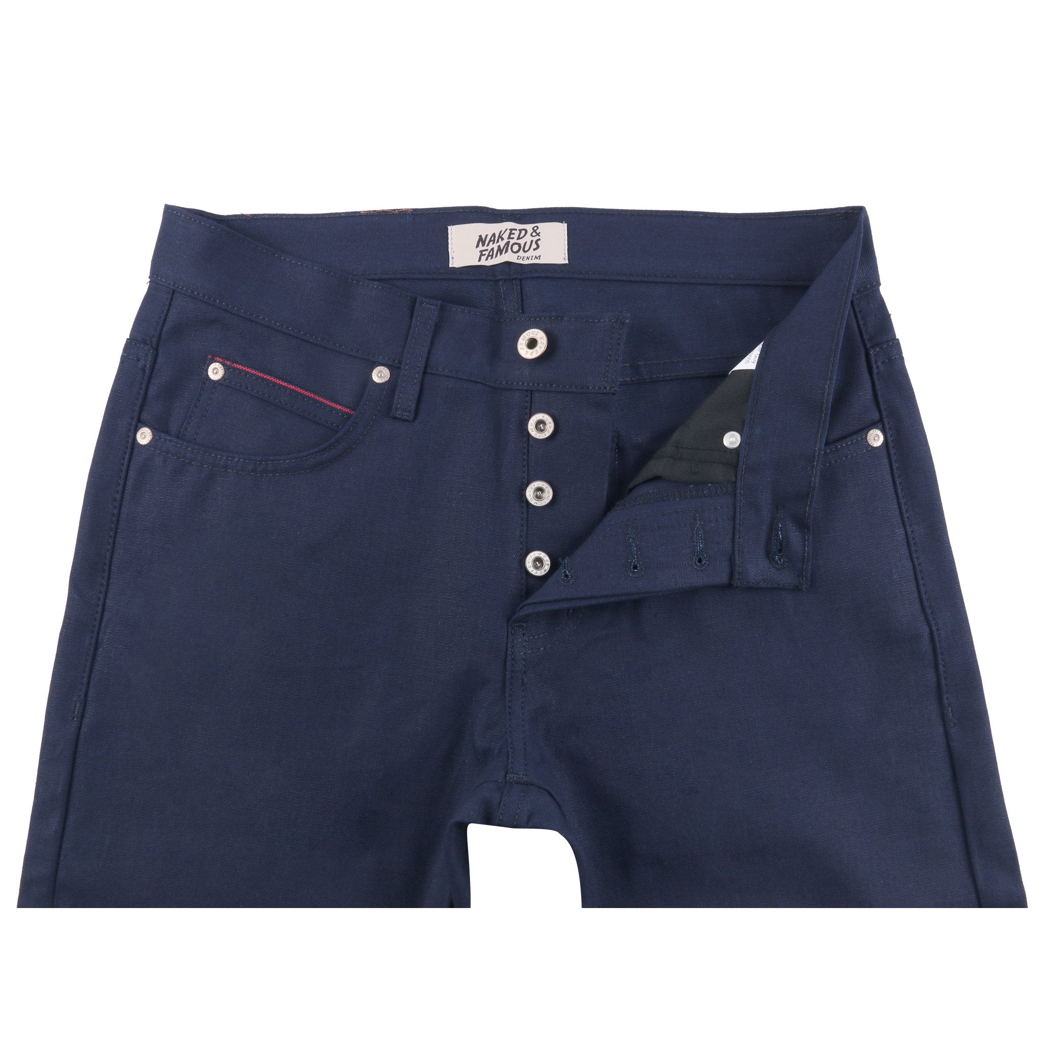 Super Guy - Indigo Duck Canvas Selvedge | Naked & Famous Denim