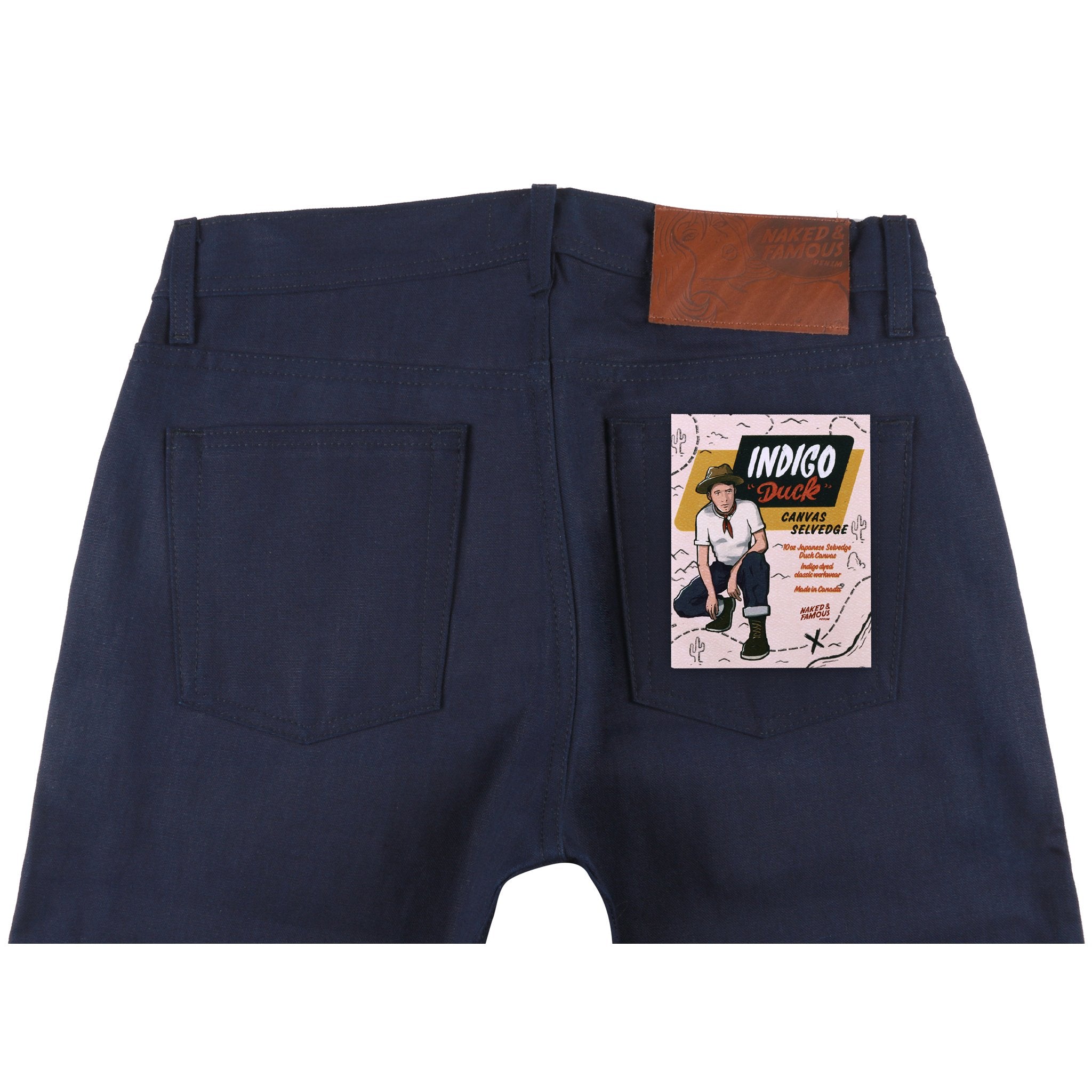 Weird Guy - Indigo Duck Canvas Selvedge | Naked & Famous Denim