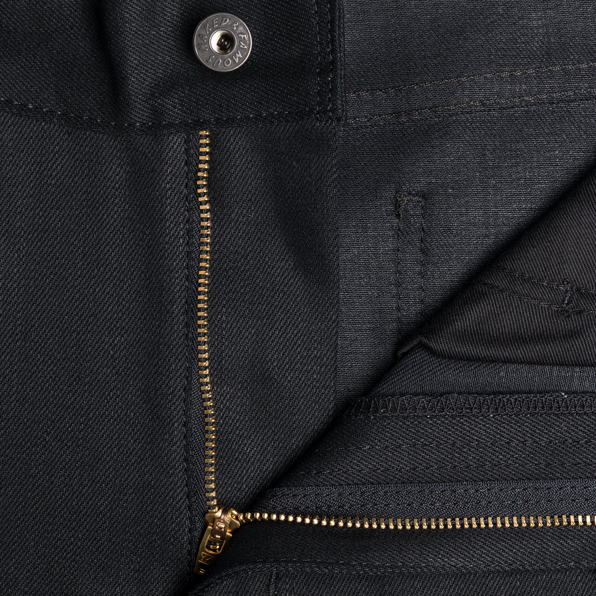 Stacked Guy - Black Cobra Stretch Selvedge | Naked & Famous Denim