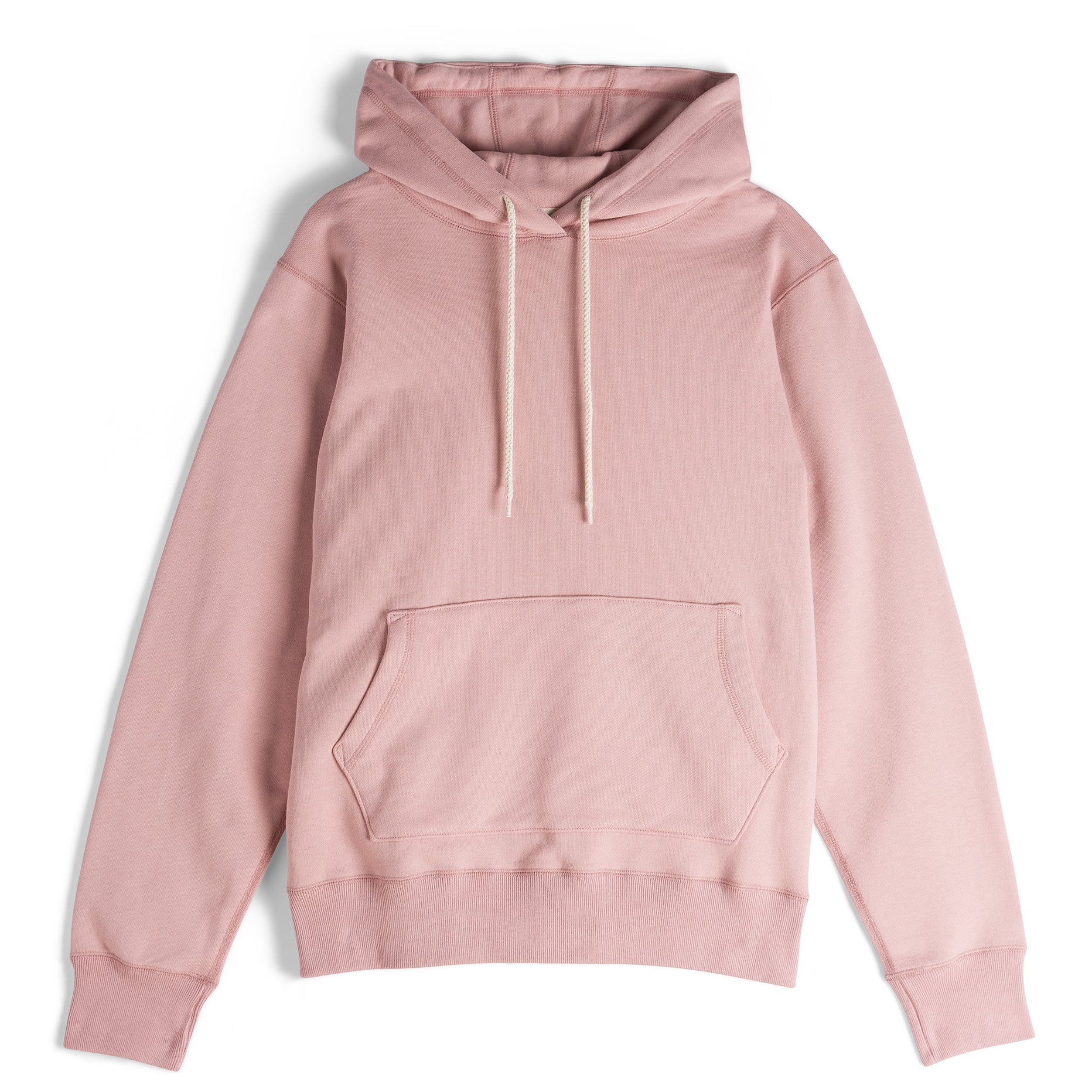 Pullover Hoodie - Heavyweight Terry - Blush | Naked & Famous Denim