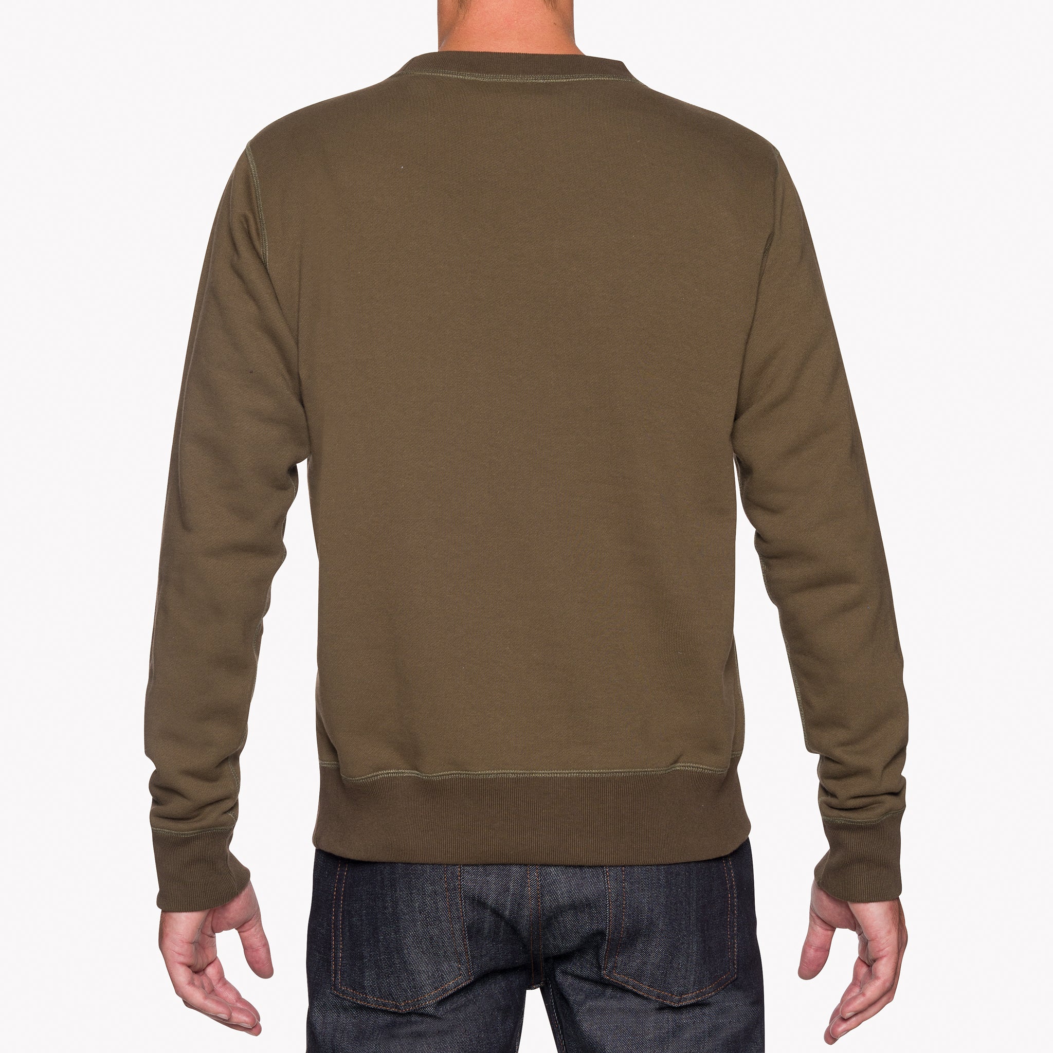 Crewneck - Heavyweight Terry - Hunter | Naked & Famous Denim