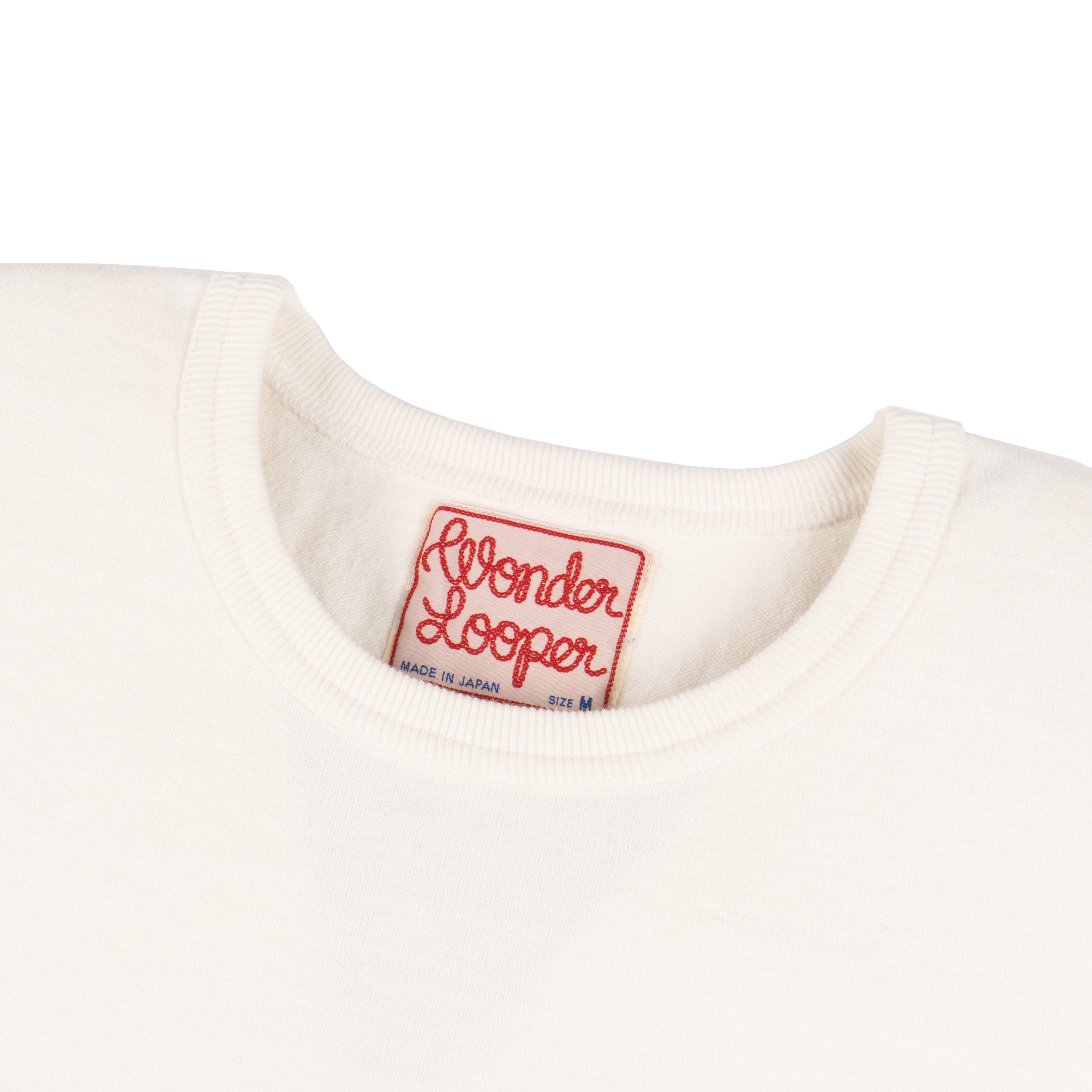Crewneck T-shirt - Double Heavyweight - White