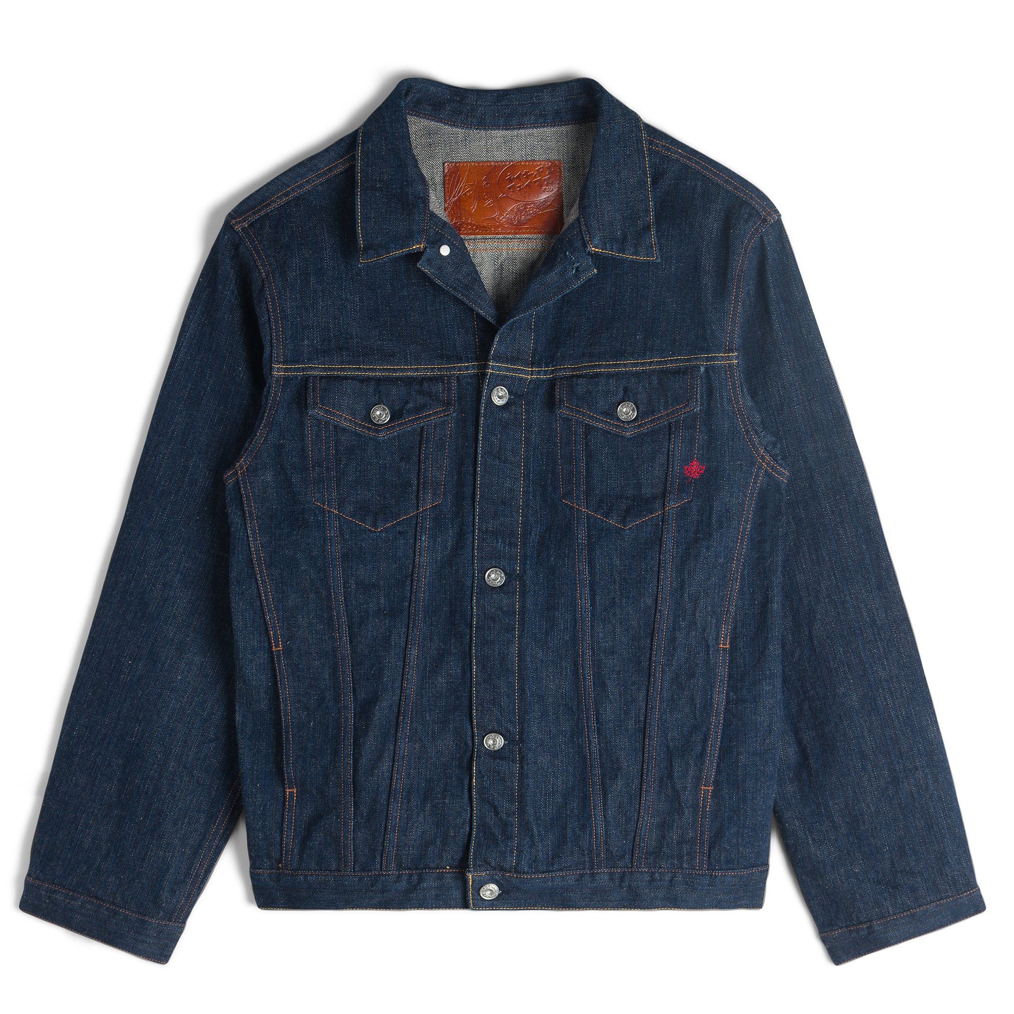 Denim Jacket - MIJ9 - "Tennen Ai" Natural Indigo Slub Selvedge | Naked & Famous Denim