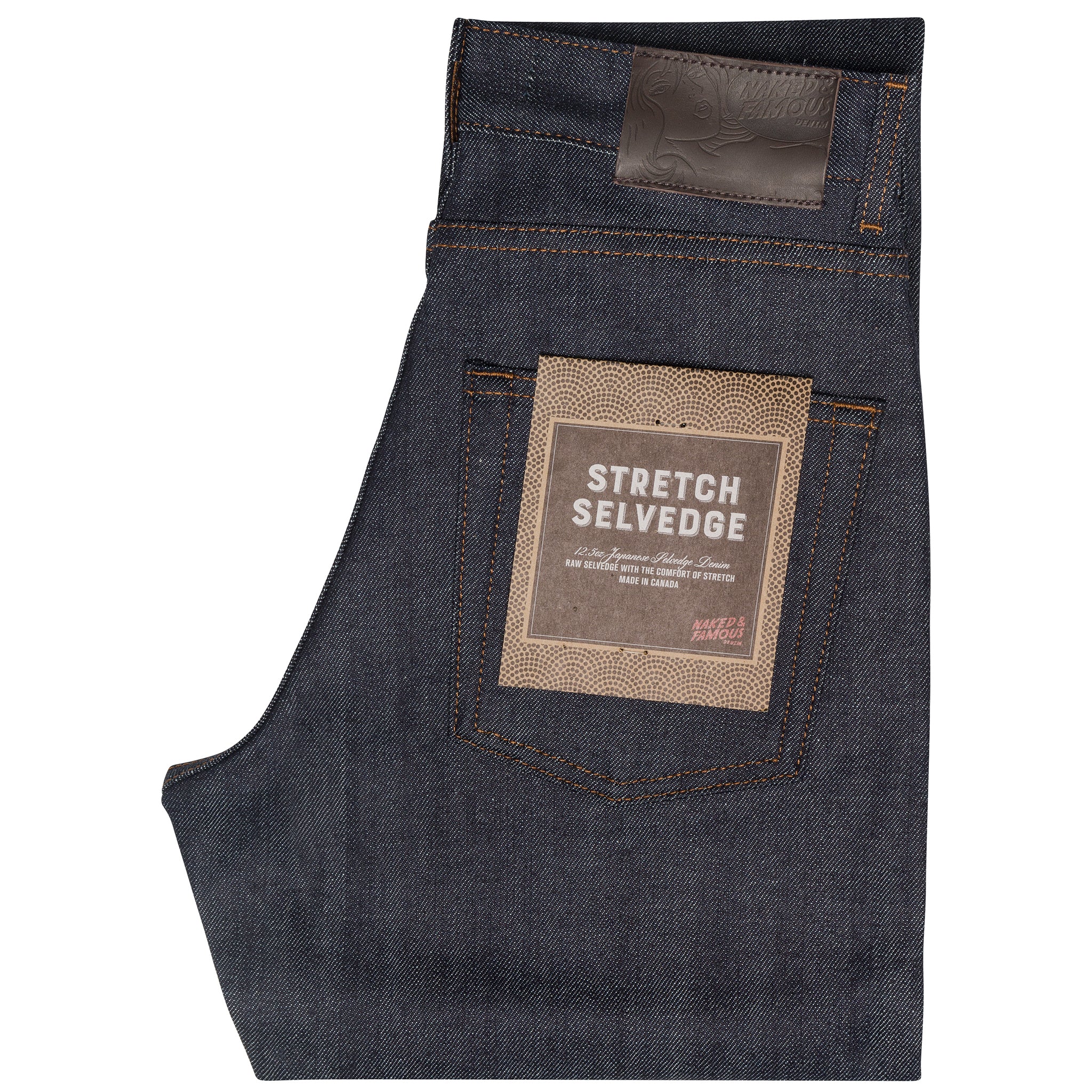 Women's - Max - Stretch Selvedge Raw Denim | Naked & Famous Denim