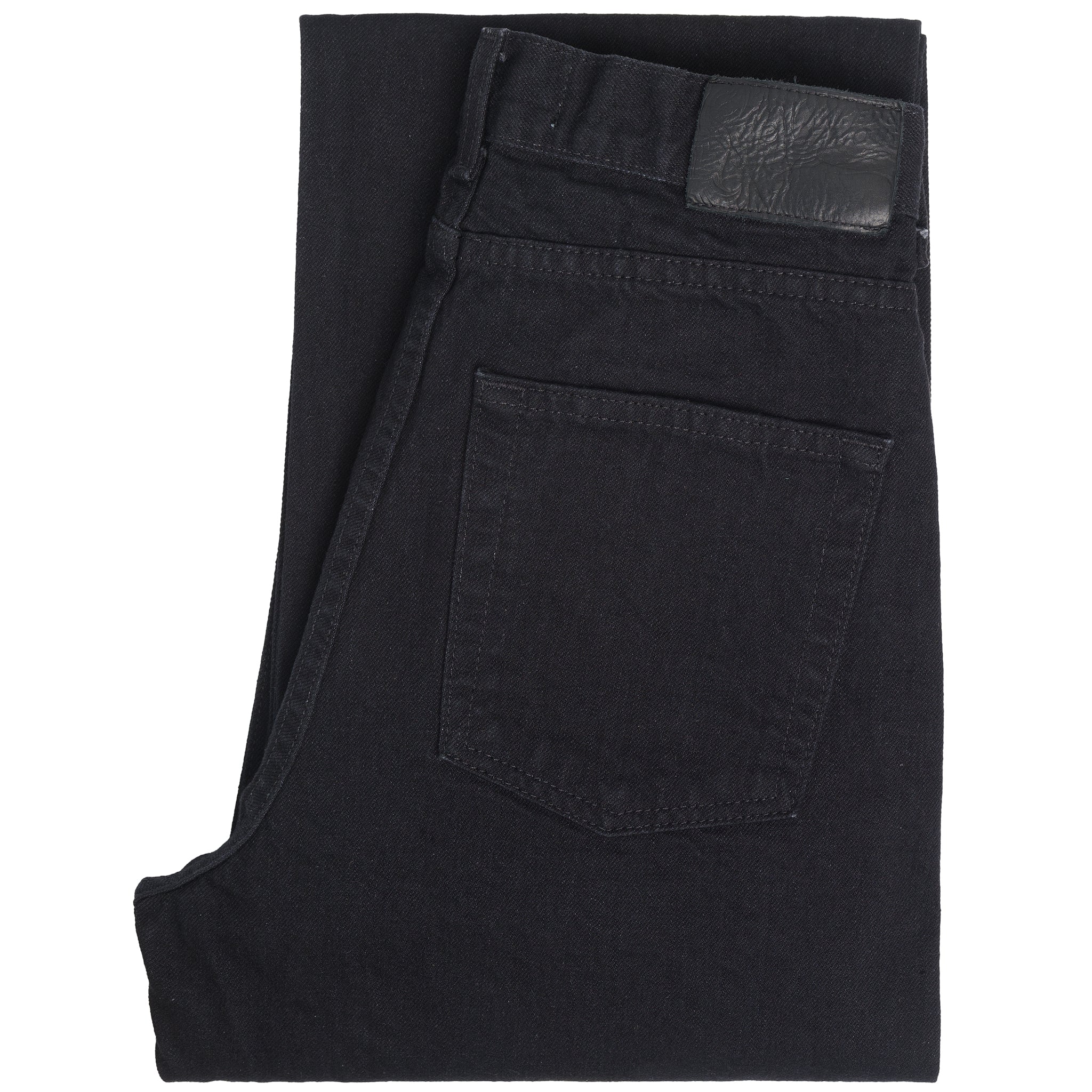 Women's - Max - Solid Black Selvedge