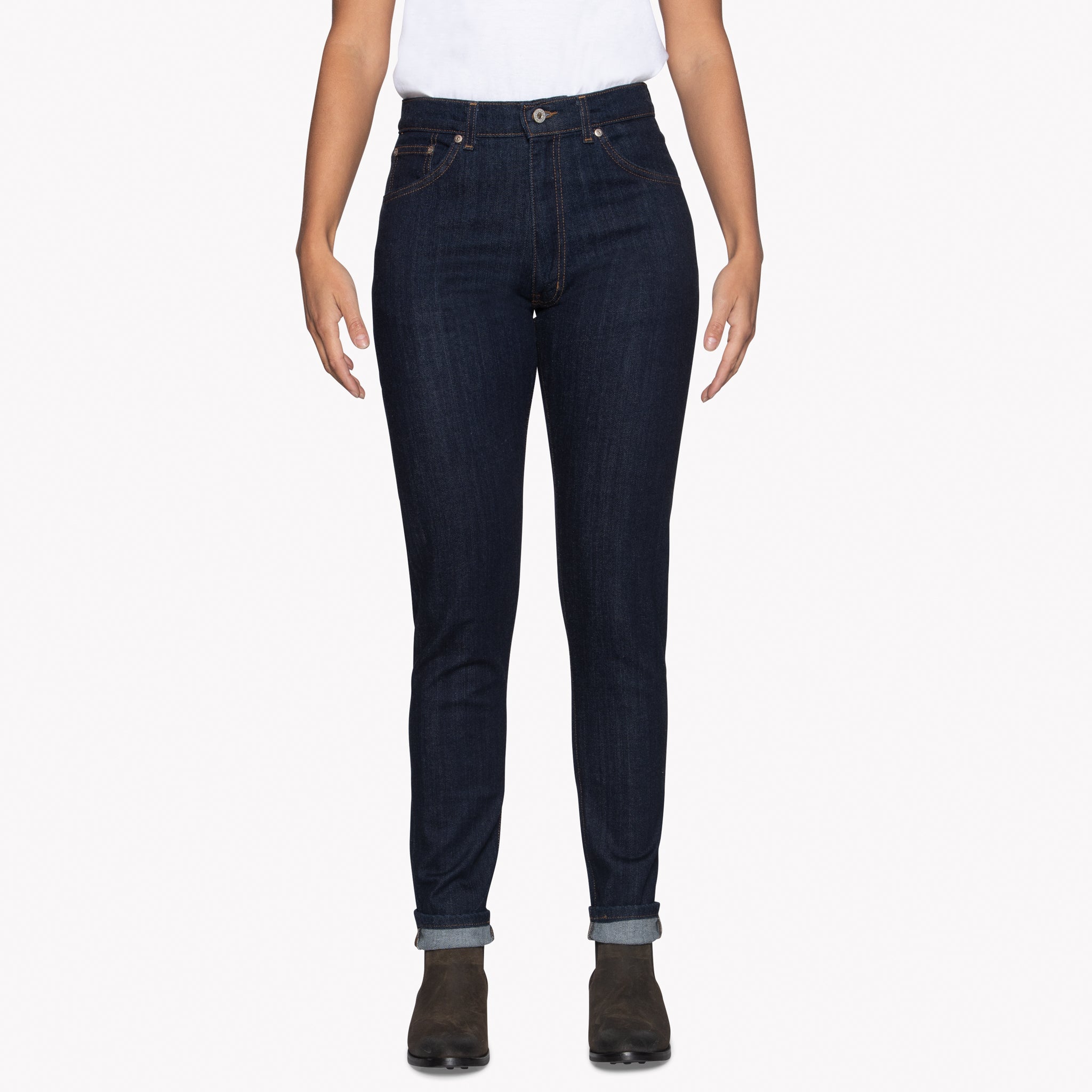 Women's - Max - Cashmere Blend Stretch Denim | Naked & Famous Denim
