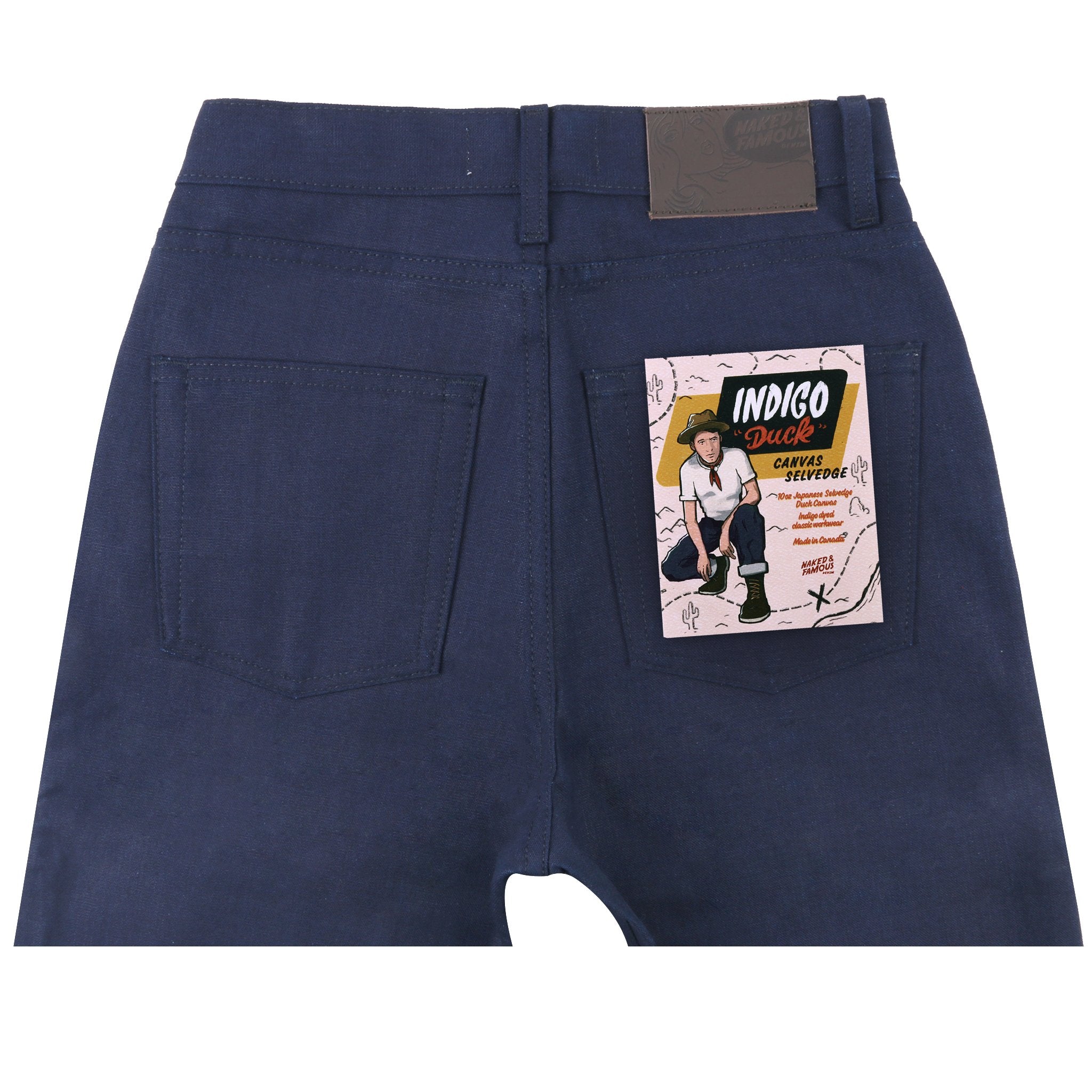 Women's - Classic - Indigo Selvedge Duck Canvas | Naked & Famous Denim