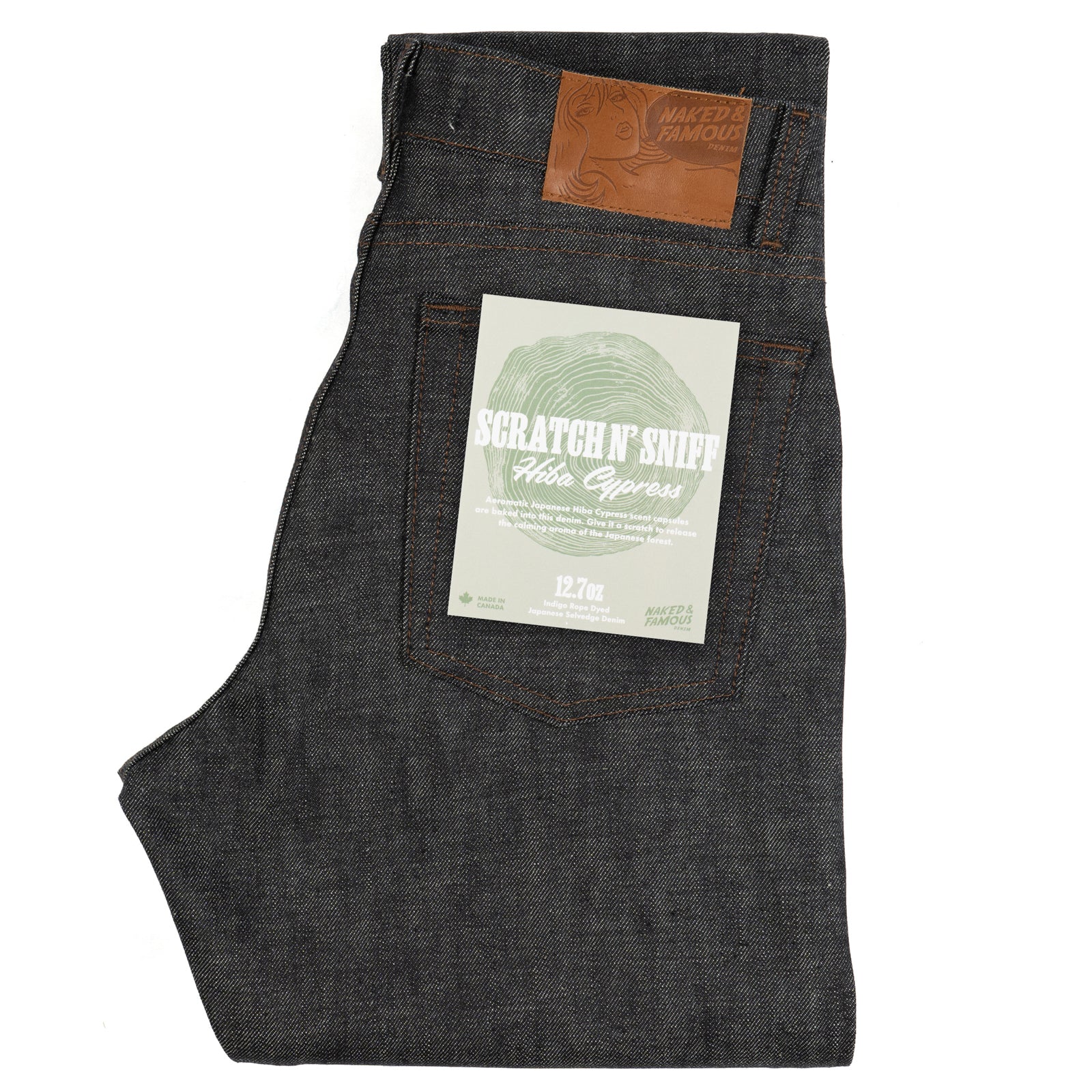 Arrow - Scratch-n-Sniff - Hiba Cypress | Naked & Famous Denim