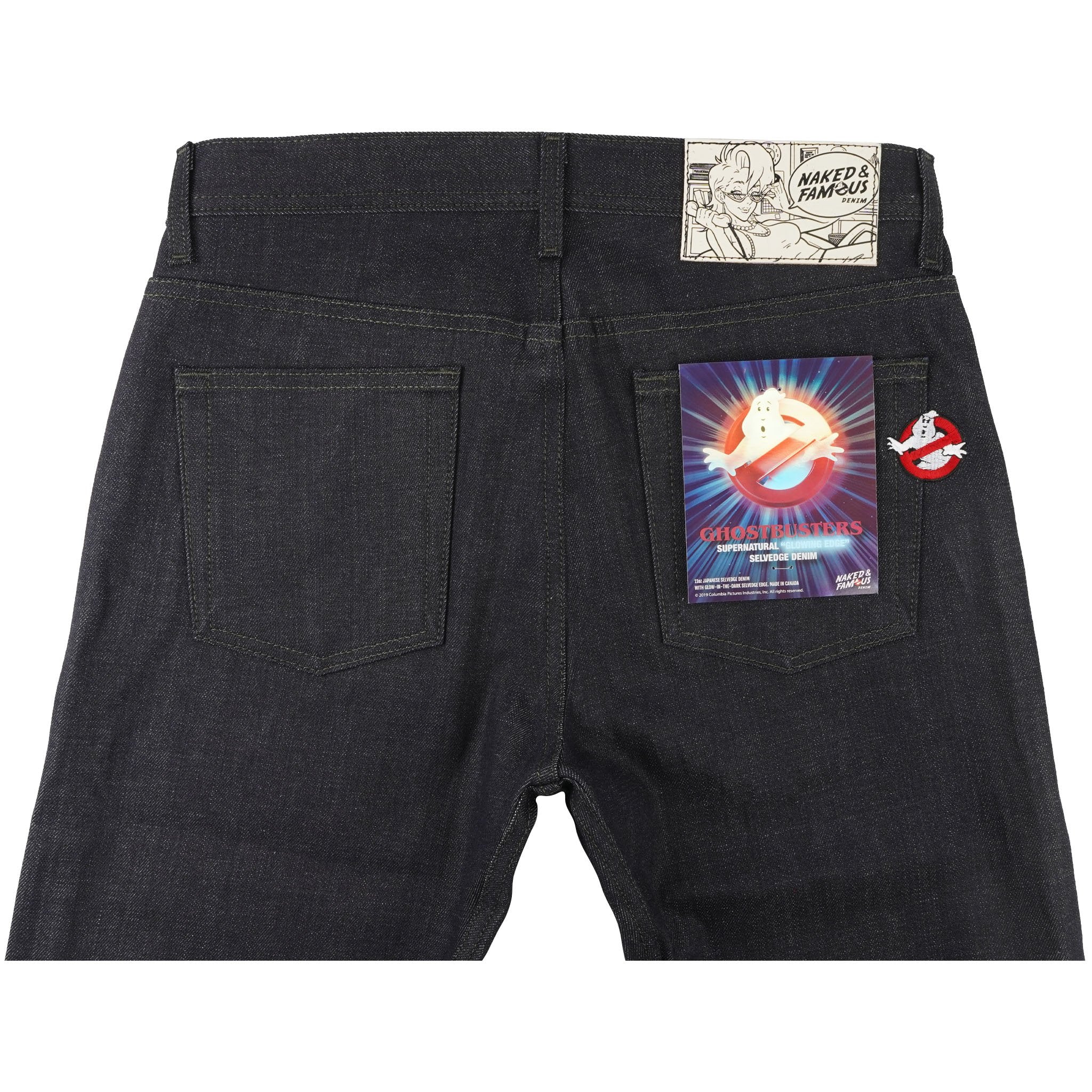 Weird Guy - Ghostbusters Supernatural Selvedge