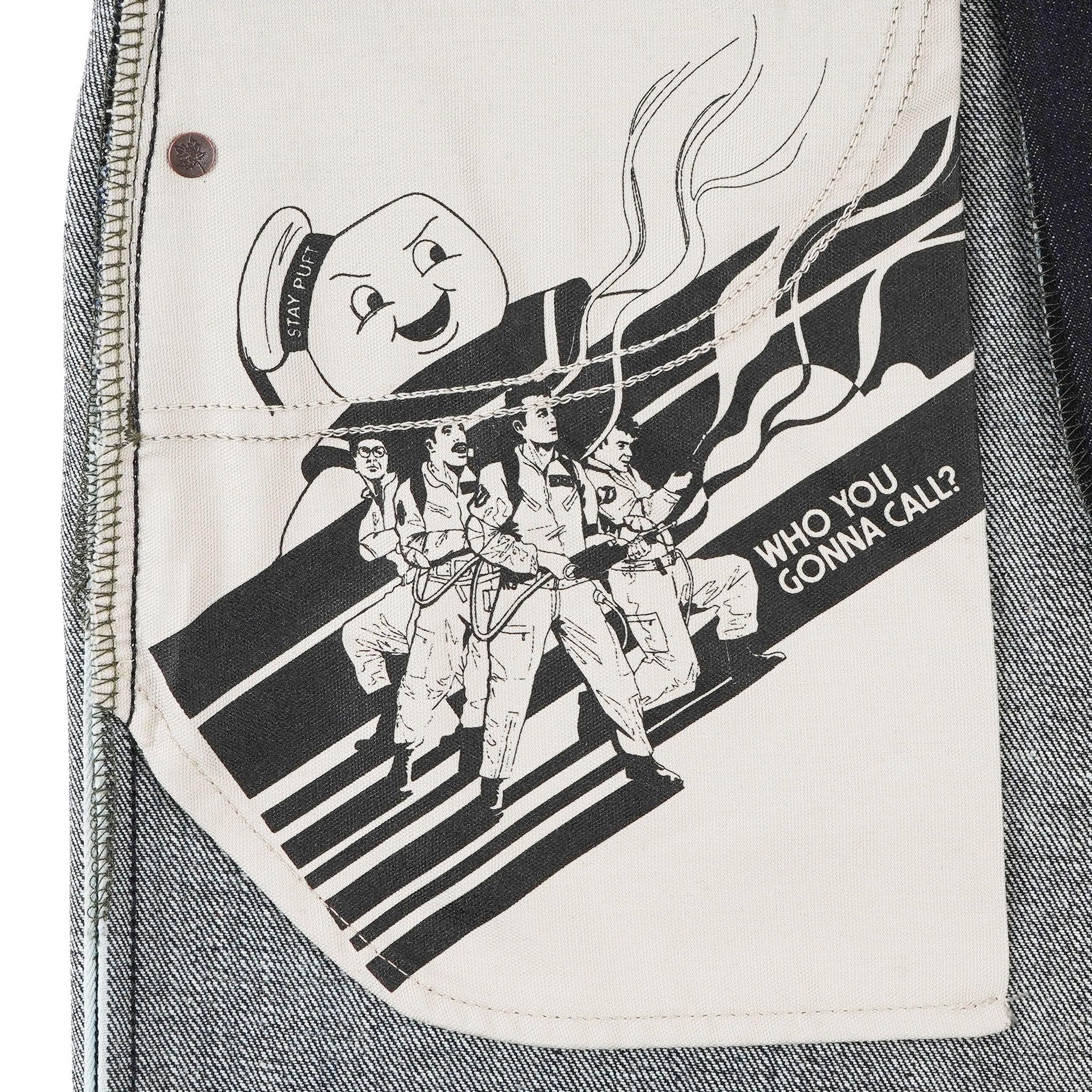 Weird Guy - Ghostbusters Supernatural Selvedge