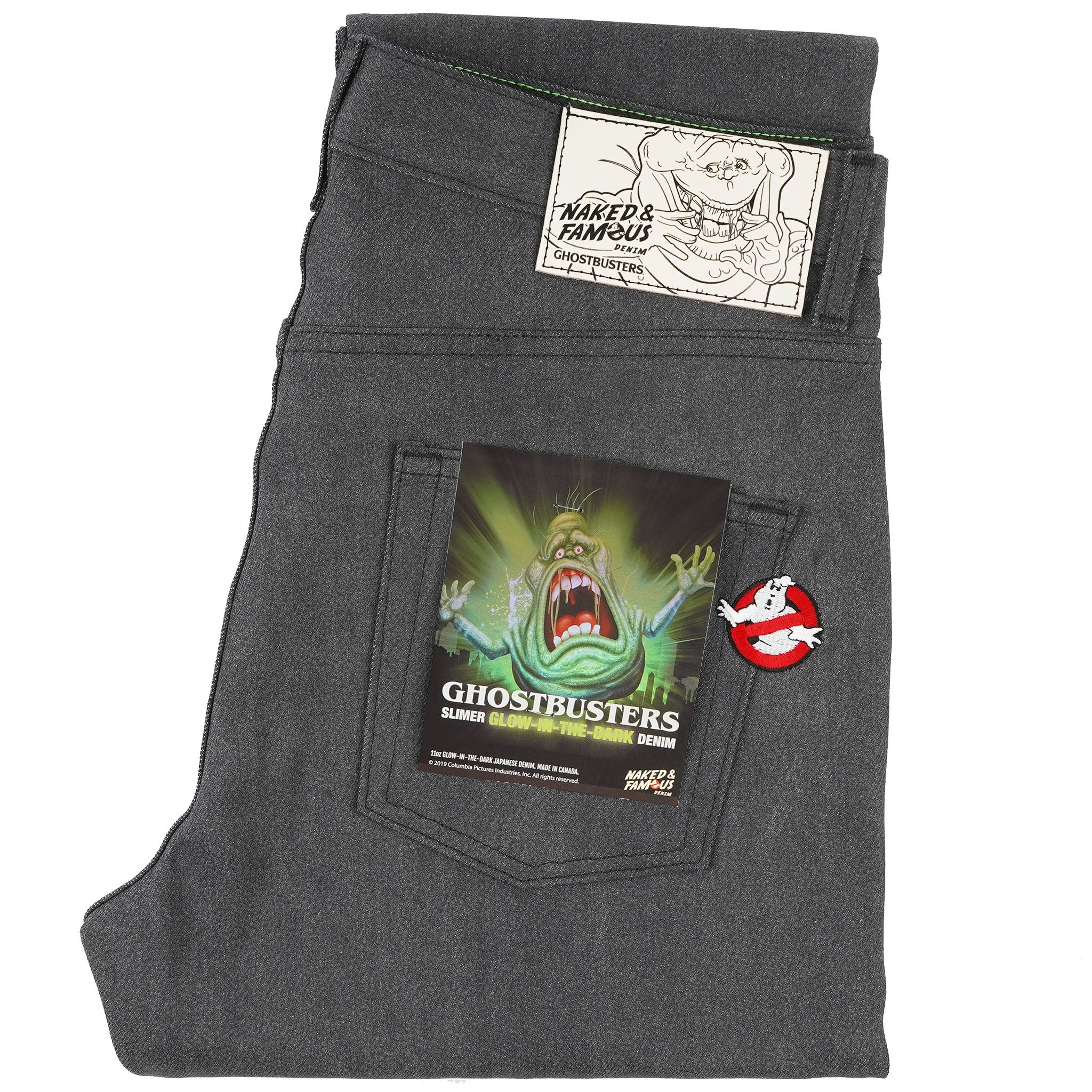 Easy Guy - Ghostbusters Slimer Glow In The Dark Selvedge