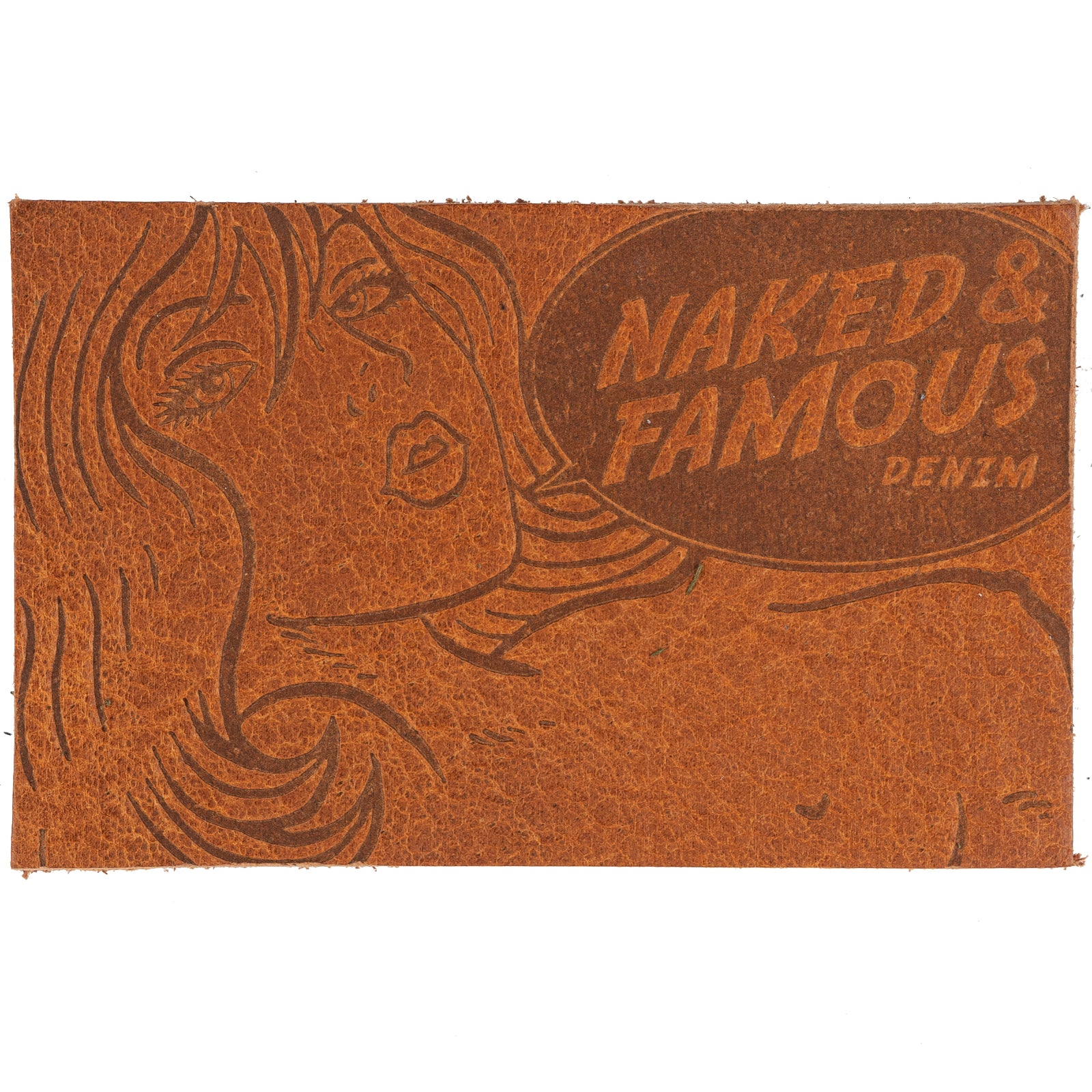 Tragic Blond Patch - Tan Thick Bison